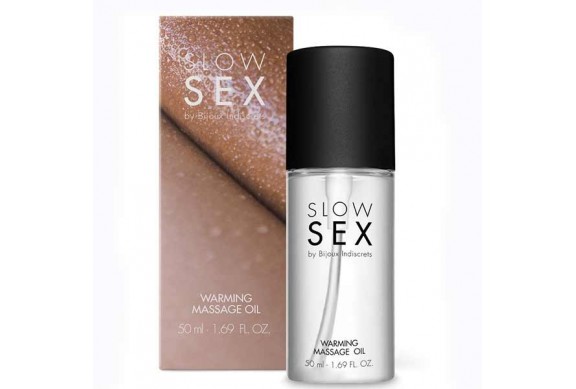 ACEITE MASAJE CALOR - SLOW SEX