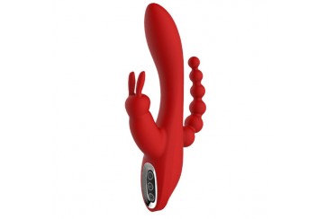 VIBRADOR TRIPLE ESTIMULACIÓN