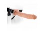 ARNÉS VIBRADOR HUECO - UNISEX - 28CM