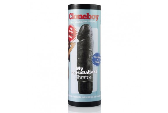 CLONADOR DE PENES - NEGRO CON VIBRADOR