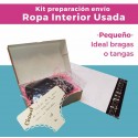 KIT ENVÍO ROPA INTERIOR USADA