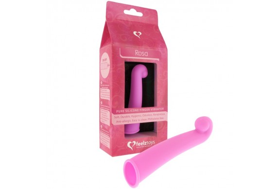 FEELZTOYS ROSA VIBRADOR PARA EL DEDO PUNTO G