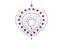 FLAMBOYANT JOYERIA ADHESIVA ROSA - MORADO